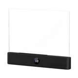LED Leselampe Buchform Schwarz
