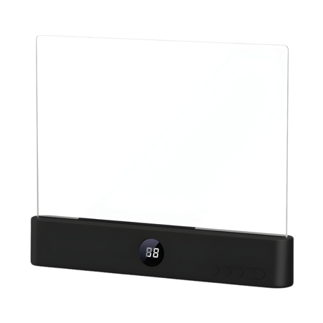 LED Leselampe Buchform Schwarz