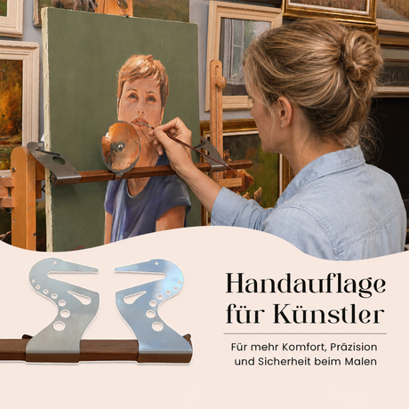 Handauflage verstellbar