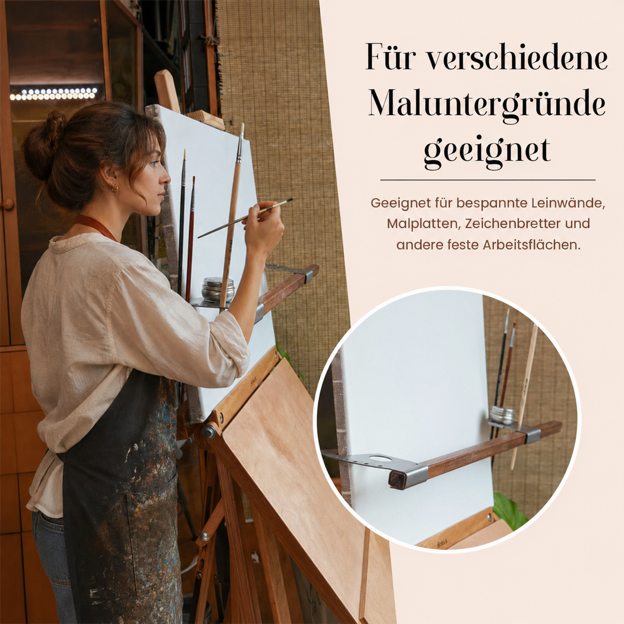 Handauflage beim Zeichnen