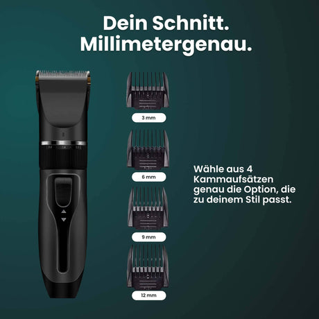 Haarschneider mit Aufsätzen