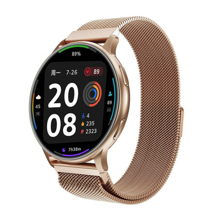 Smartwatch Damen Gold