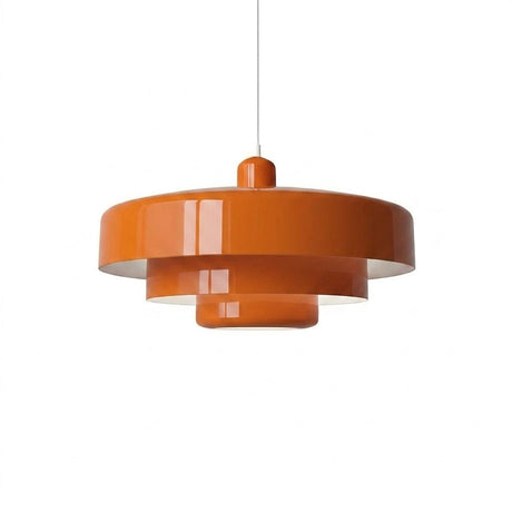 Pendelleuchte dreischichtig Orange