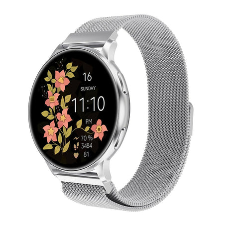 Smartwatch Damen Silber