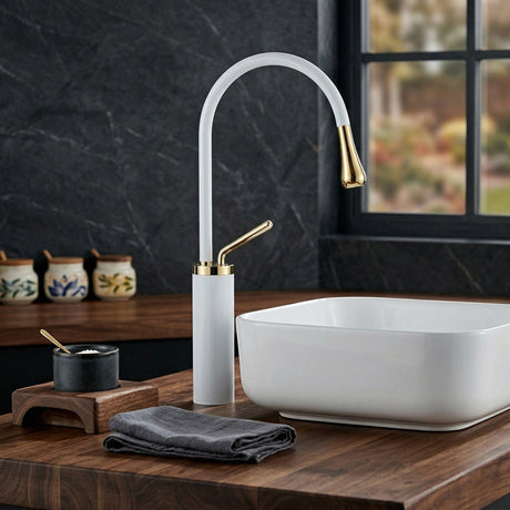 Vamoa Arc Bath Weißgold
